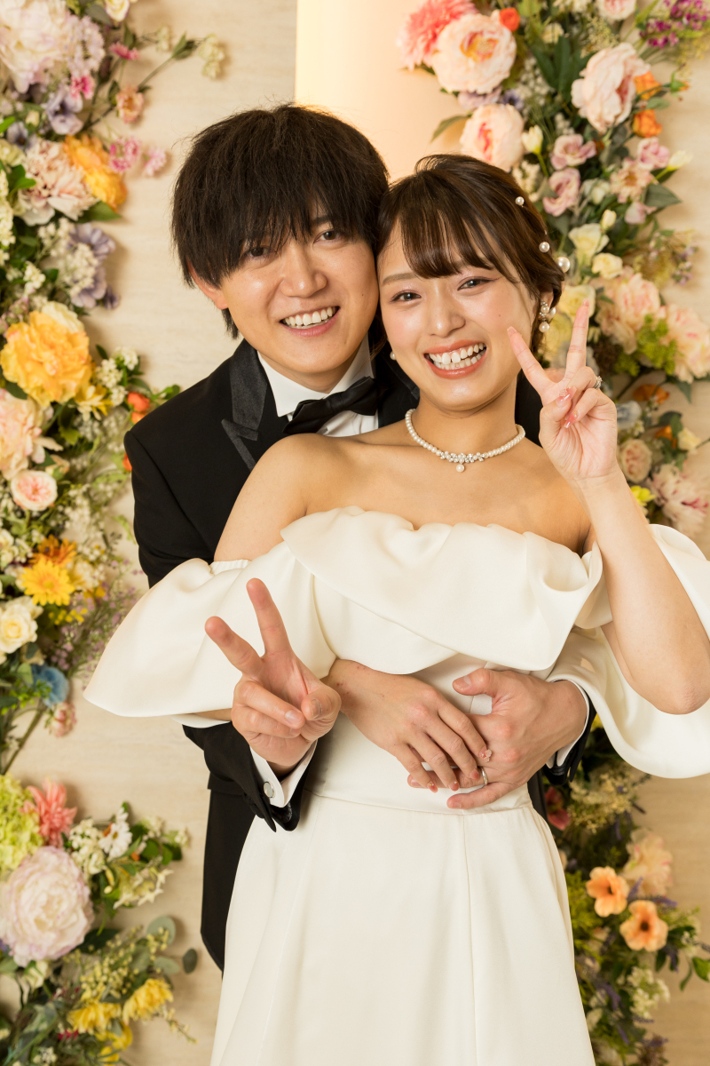 最後はピース✌で終了!