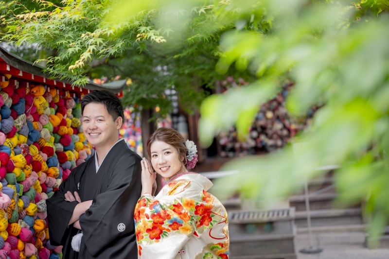 カラフルなくくり猿が可愛い八坂庚申堂