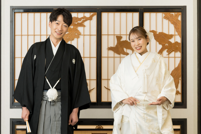 白無垢でお上品に