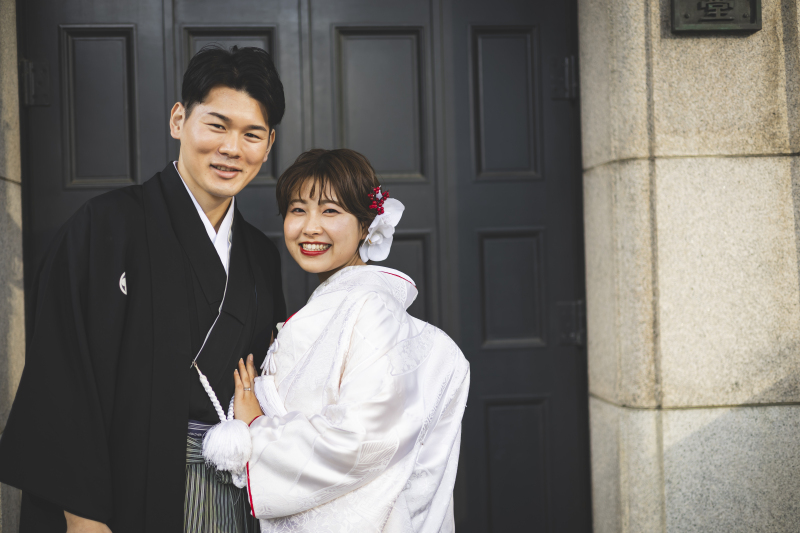 外観での撮影も!