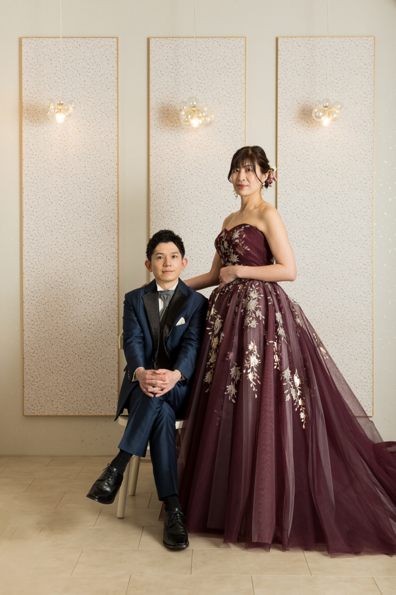 カラードレスも♪