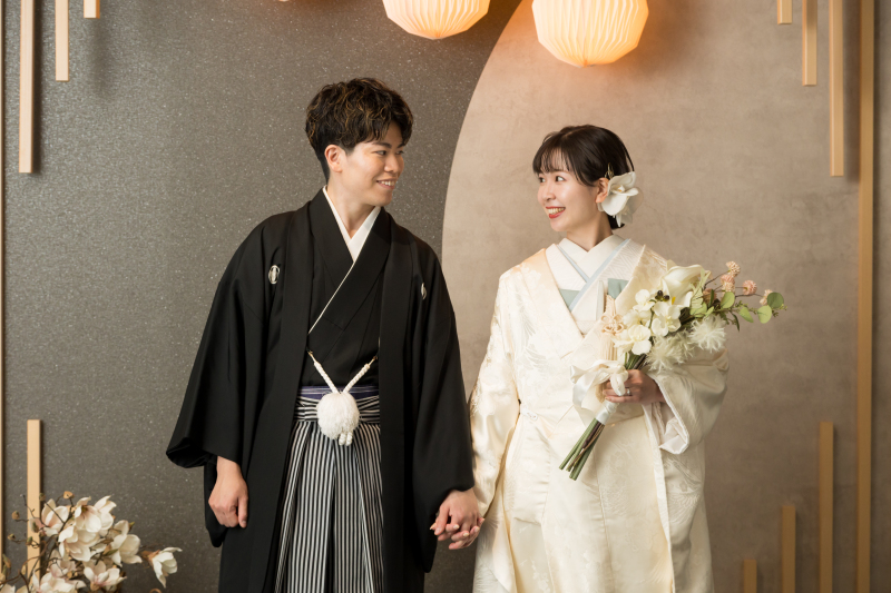 仲良く手繋いで♪