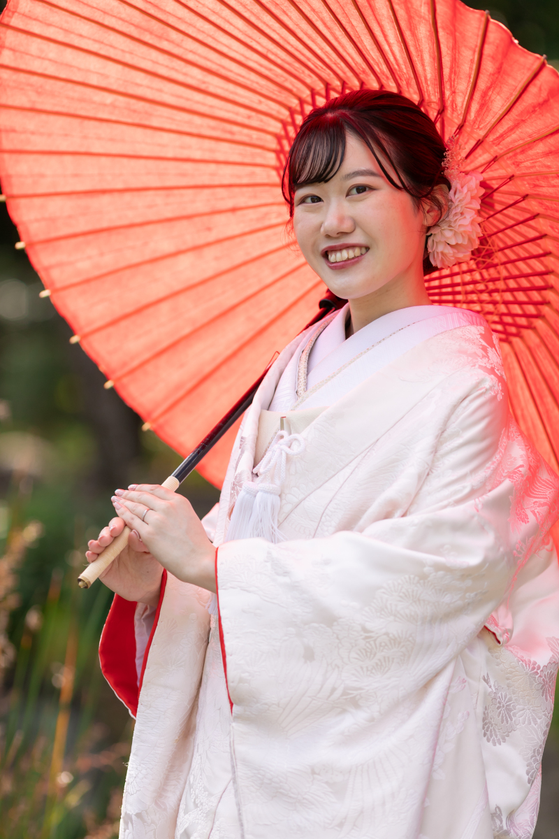 ご新婦様のとってもかわいいソロショット♡