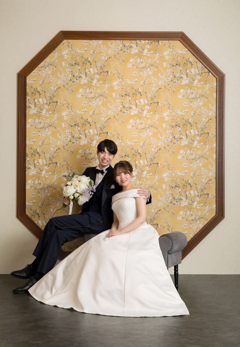 寄り添うお二人