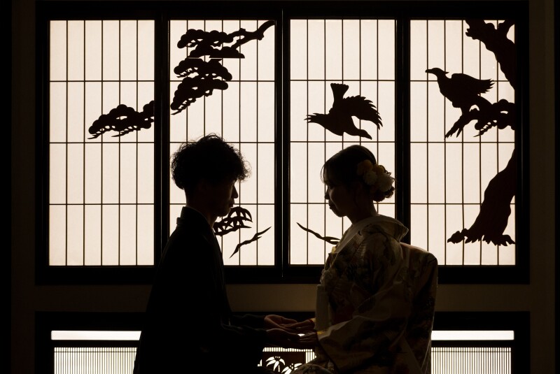 シルエットショット