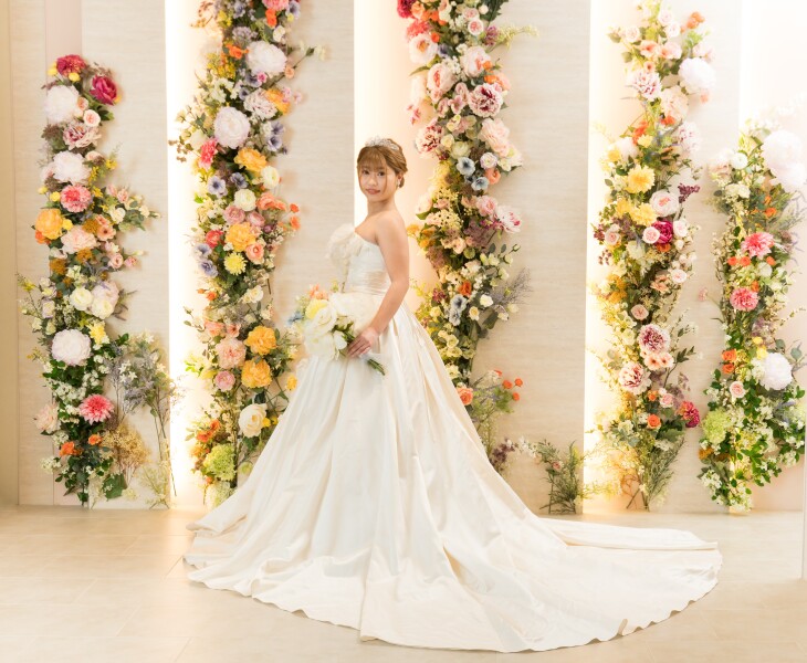 ご新婦様のソロショット♡