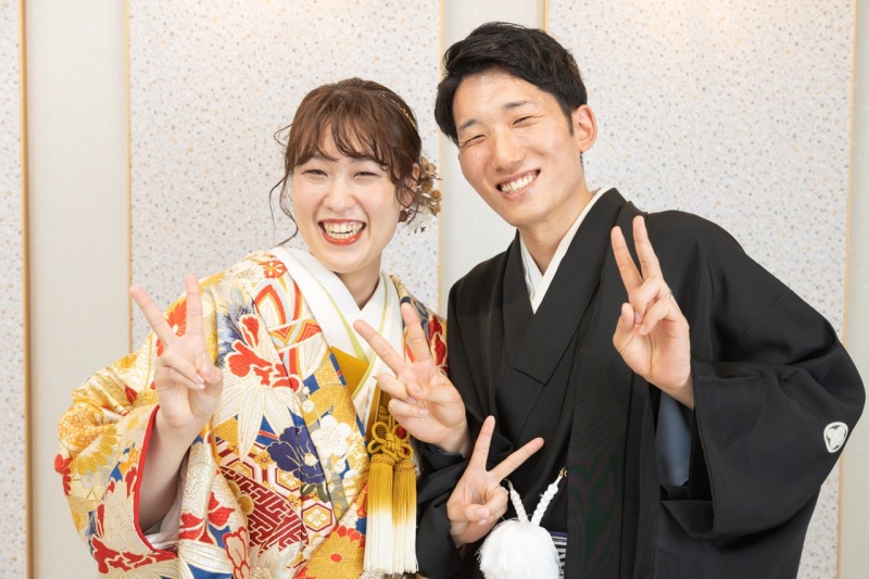 明るいお二人！笑顔が盛りだくさん