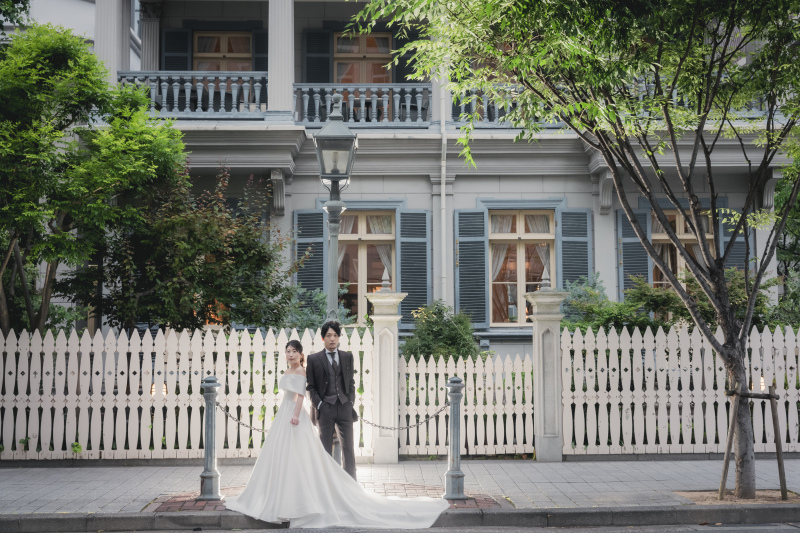 お洒落な街並みで♪