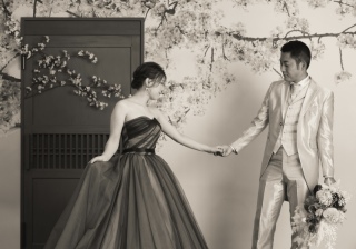 小物を使ってお洒落に【洋装スタジオ撮影】