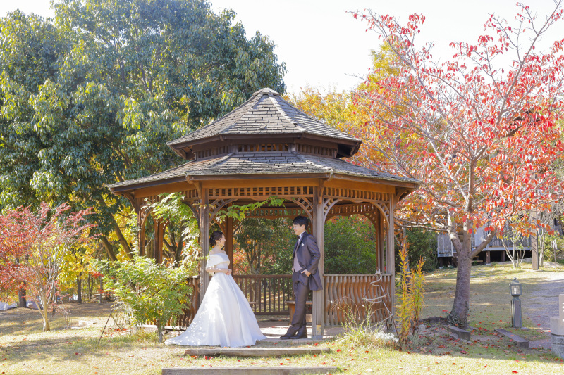 自然に囲まれて