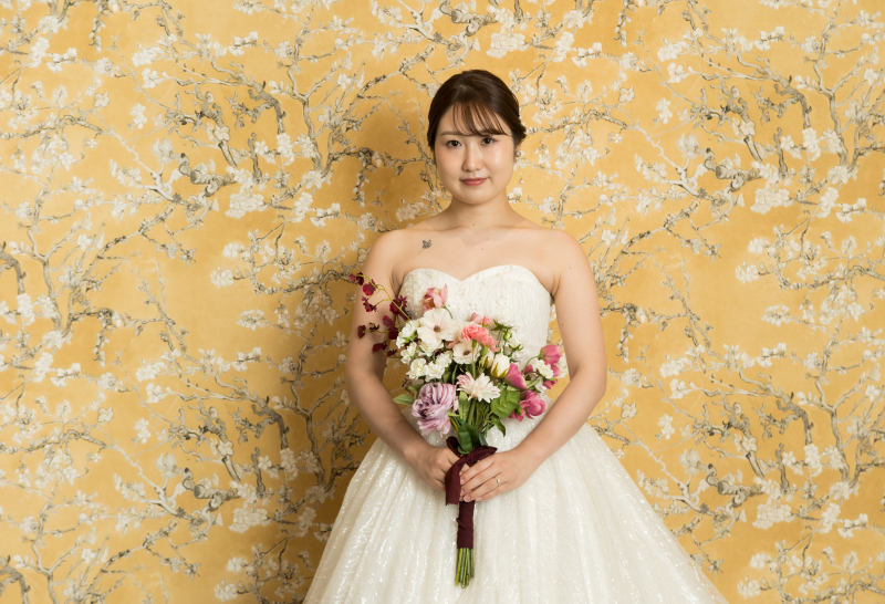 ご新婦様のソロショット♪