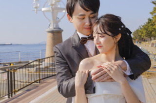 自然と共に舞洲緑地公園で撮影♪【洋装ロケーション撮影】