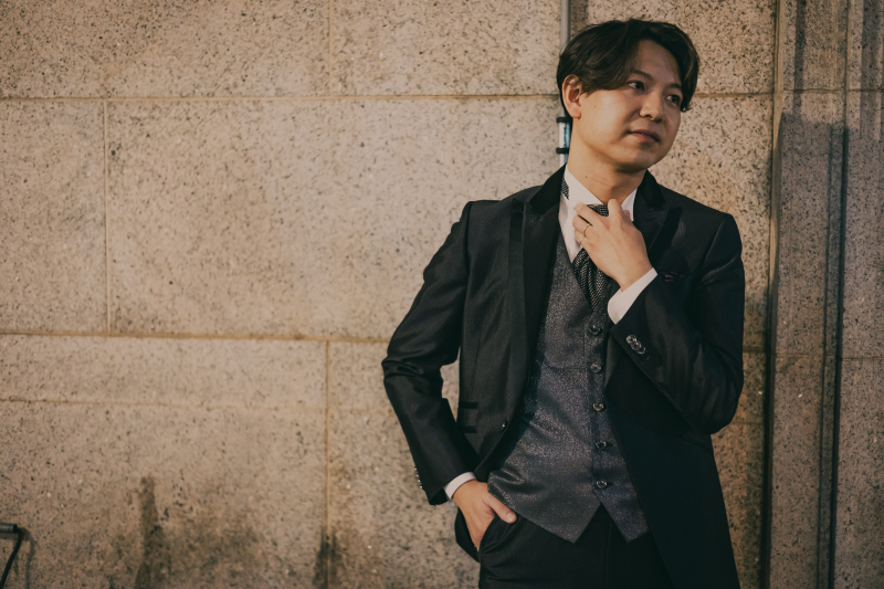 ご新郎様ソロショット