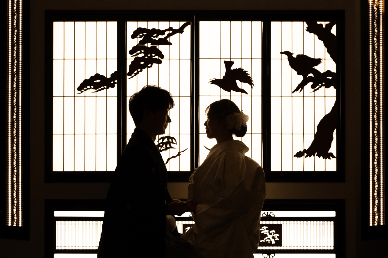 シルエット撮影