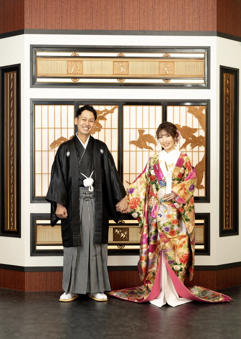 手繋ぎショット