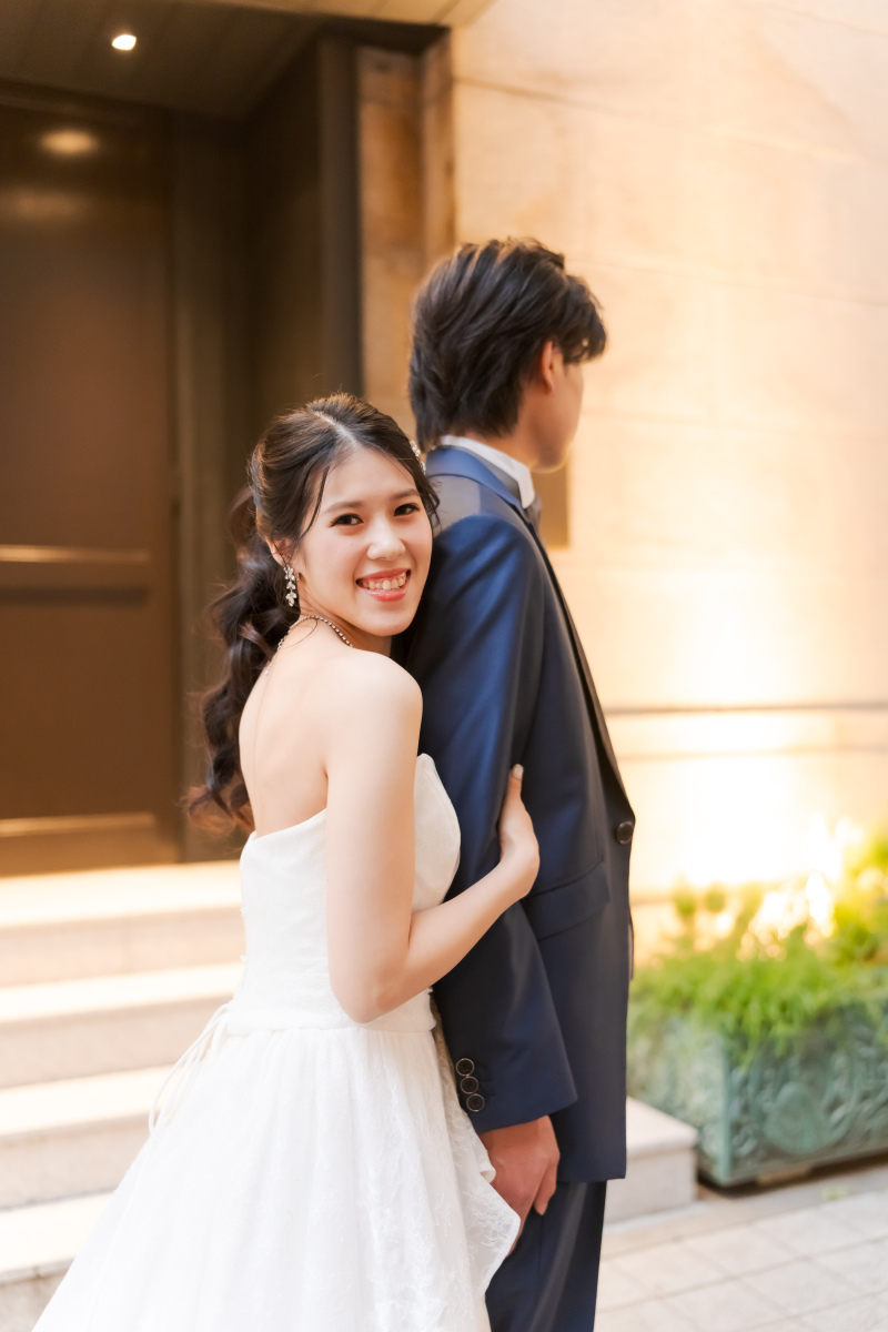 ご新婦様の振り返りショット