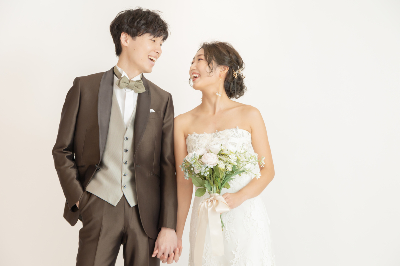 スタジオで洋装撮影♪