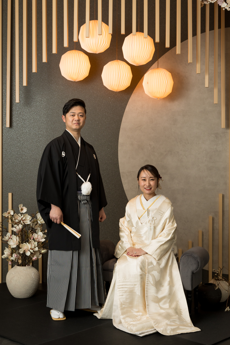 上品な白無垢ショット