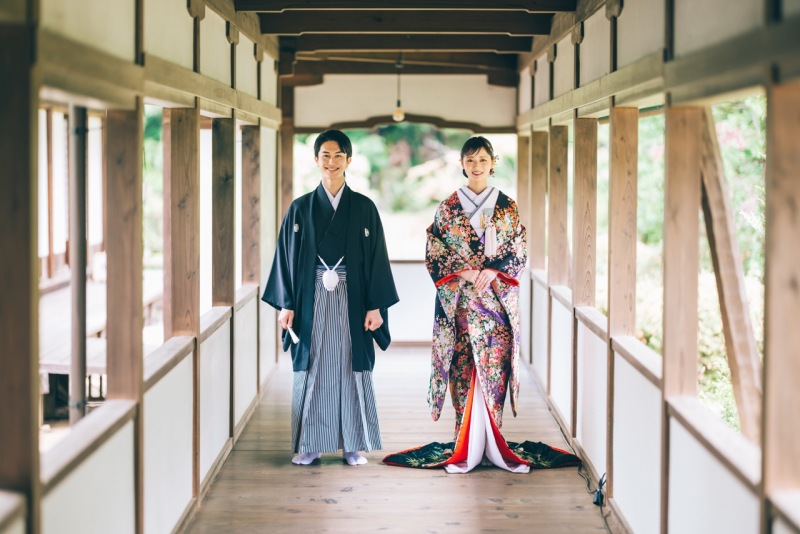 趣のある回廊で