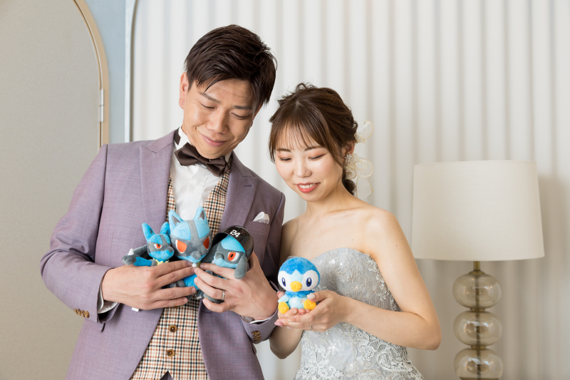 お気に入りのぬいぐるみ達と一緒に☆