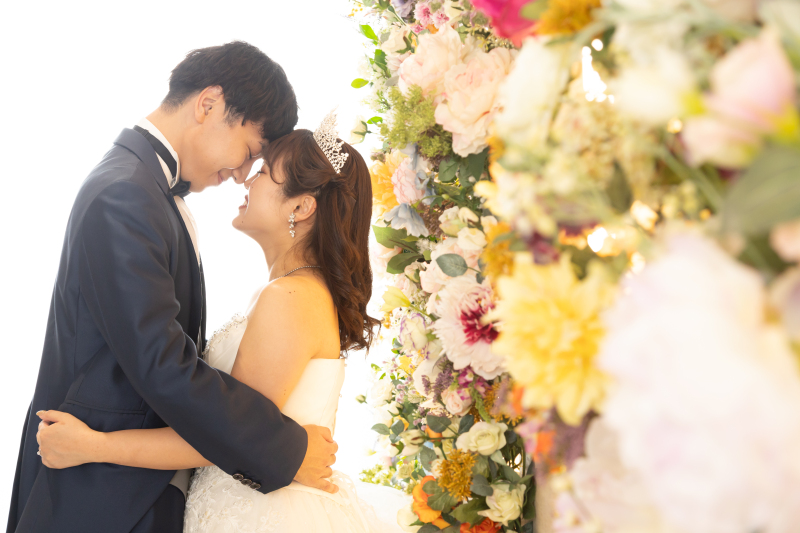 おでここつんショット！