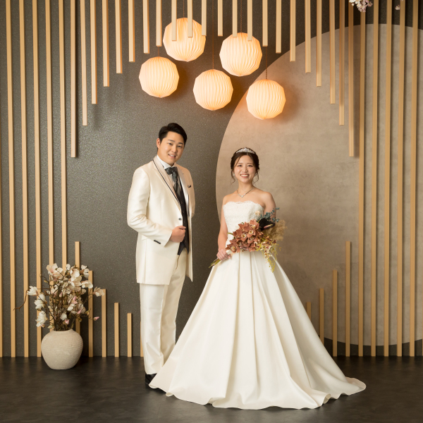 次はクールな背景で撮影!