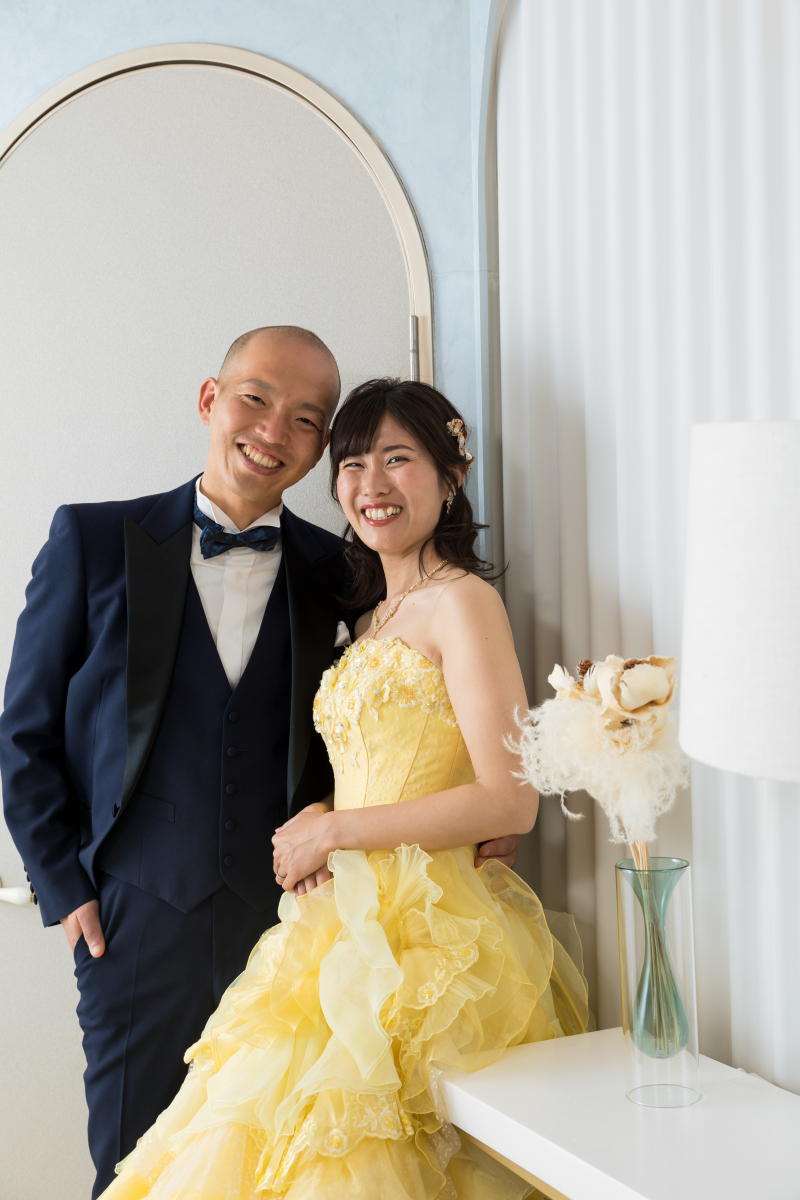 ご新郎様のエスコート