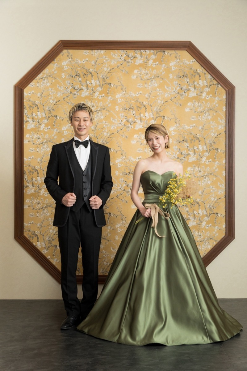 ご新婦様は3着目のお衣装に