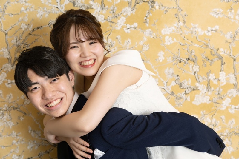 ご希望のおんぶショット