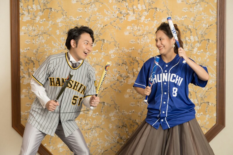 白熱の応援合戦ショット!