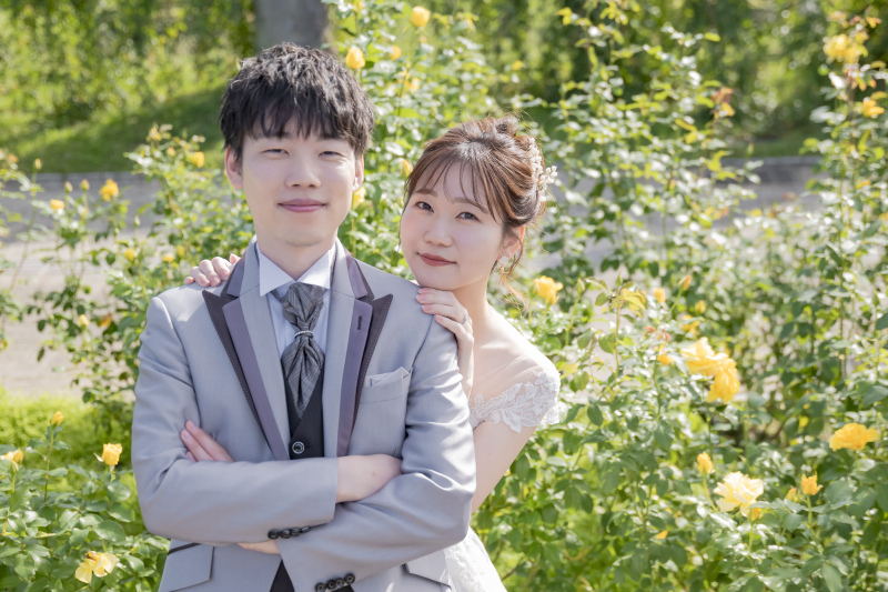 秋バラとのお写真✿