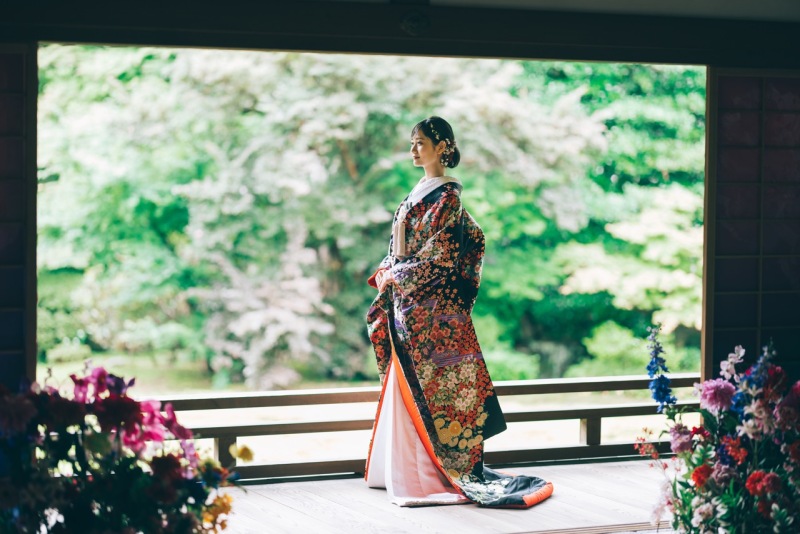 ご新婦様のソロショット