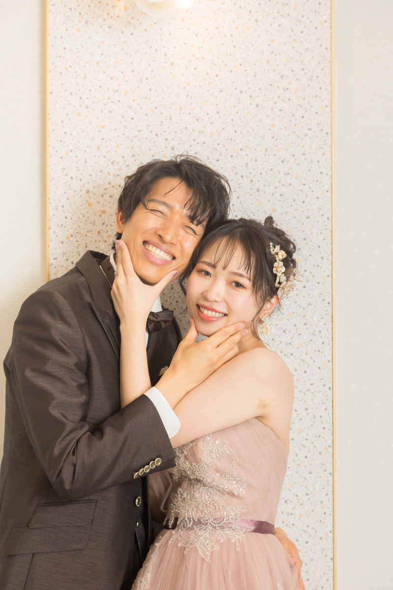 カラードレスにチェンジ！