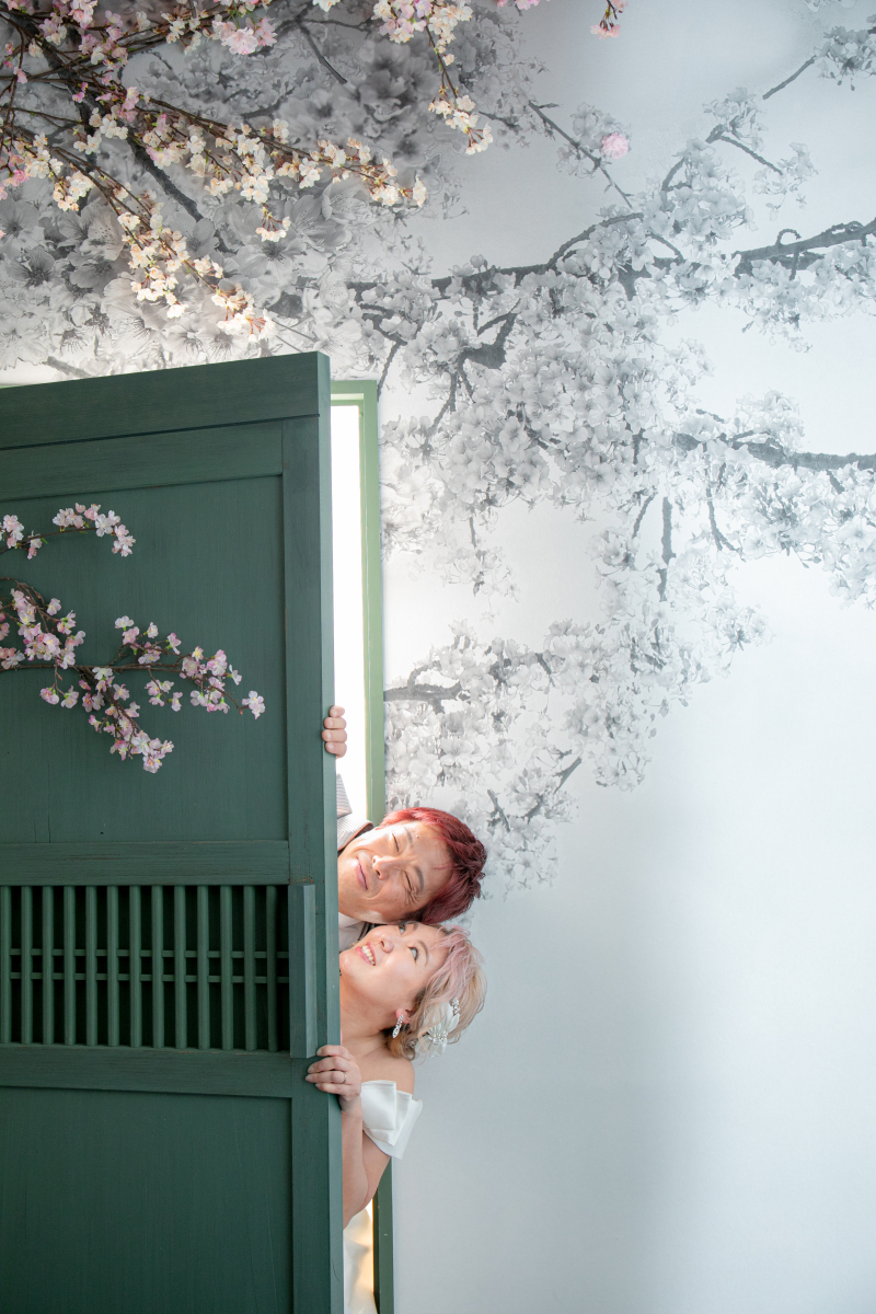 最後はお茶目ショットで