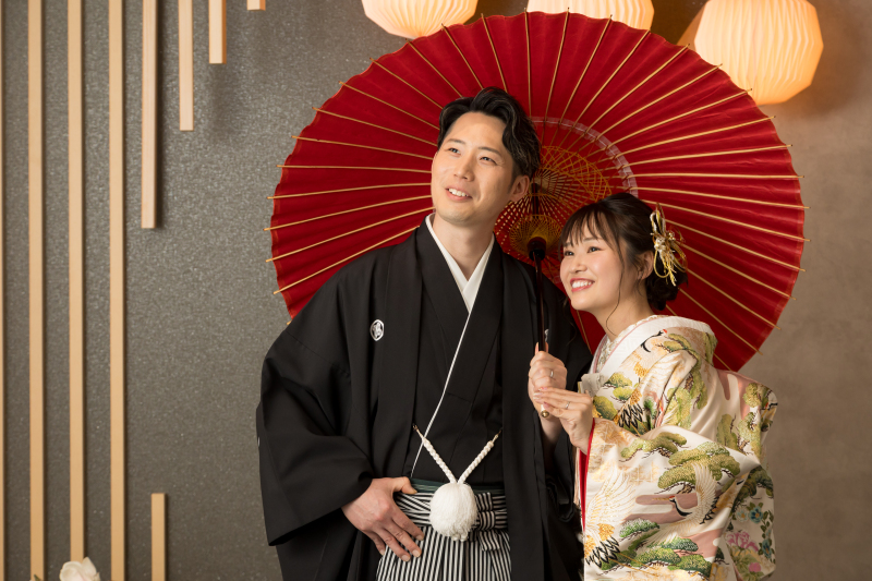 華やかな番傘ショット!