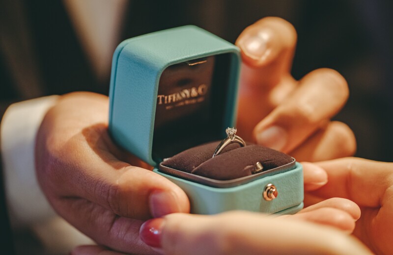 大切な婚約指輪も