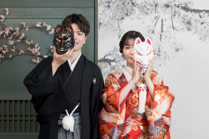 こだわりの小物を使っての撮影♪【和装スタジオ撮影】