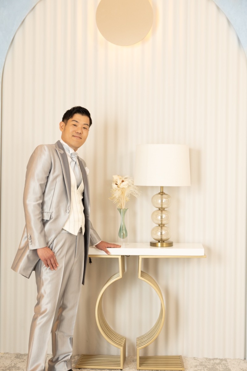 ご新郎様もソロショット