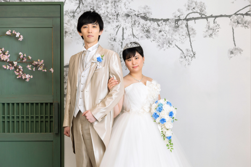 実はこのブーケ