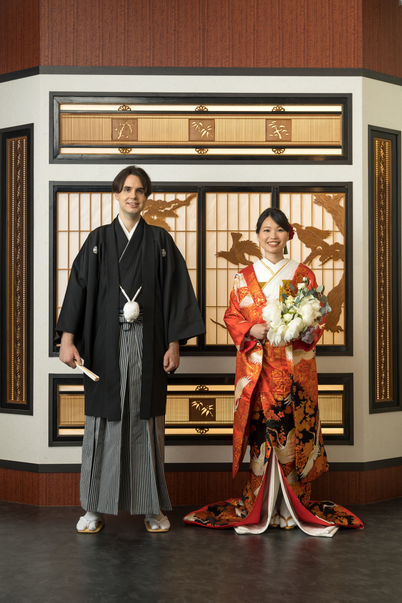 色打掛に衣裳チェンジ☆