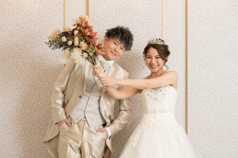 和装と洋装で雰囲気を変えて【和装&洋装スタジオ撮影】