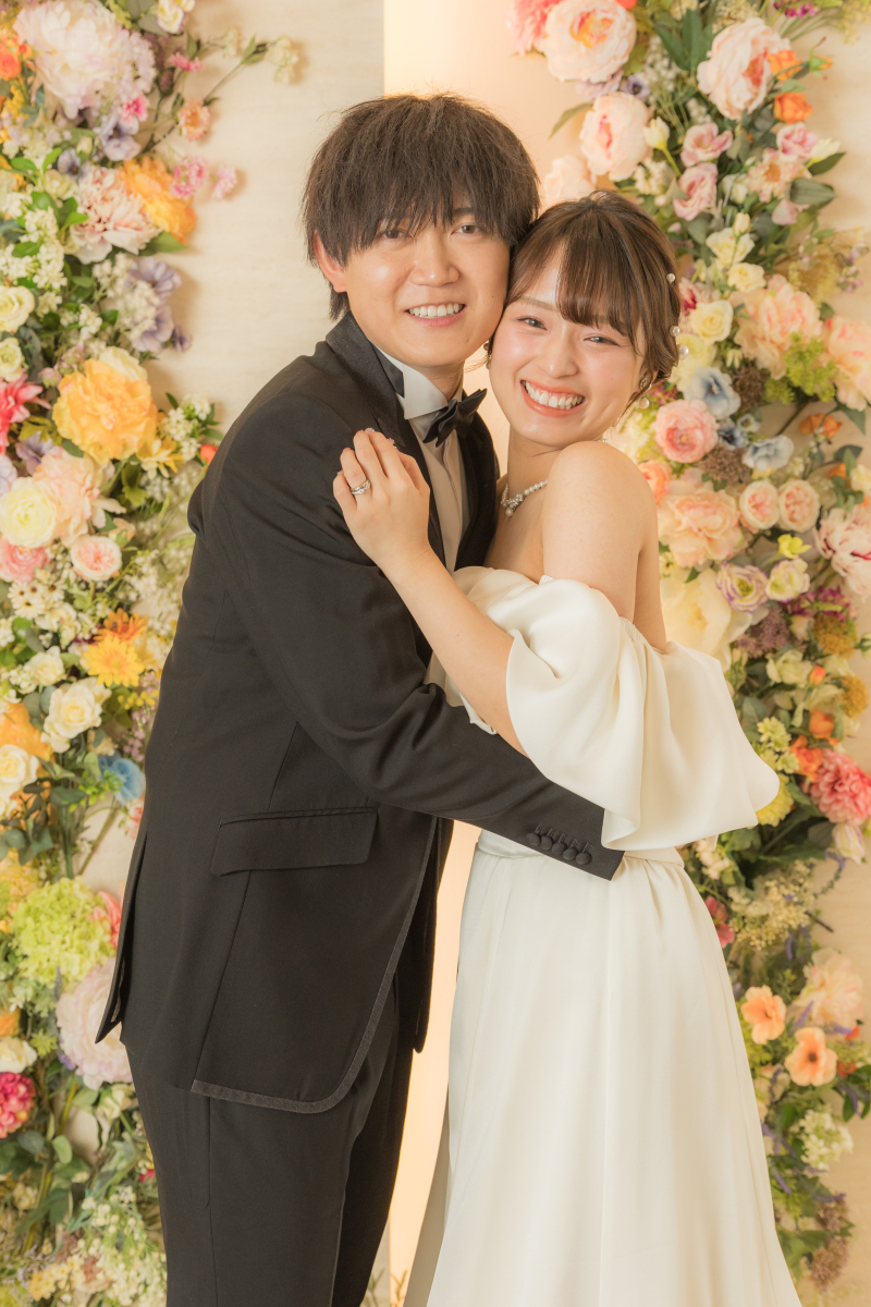 幸せいっぱいのハグショット♡