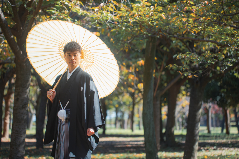 ご新郎様のソロショット