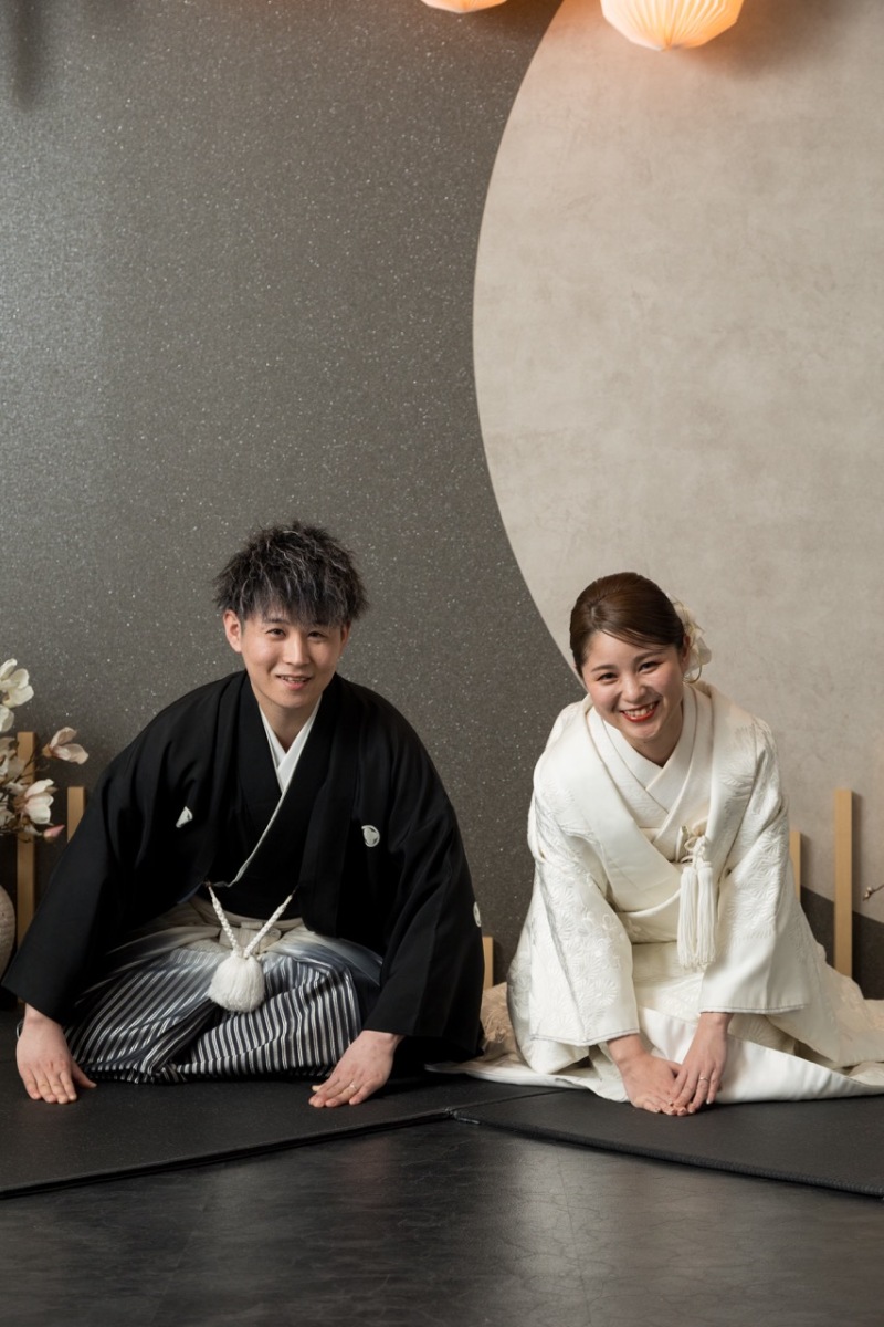 まずは和装撮影
