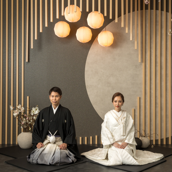 和装から撮影スタート！