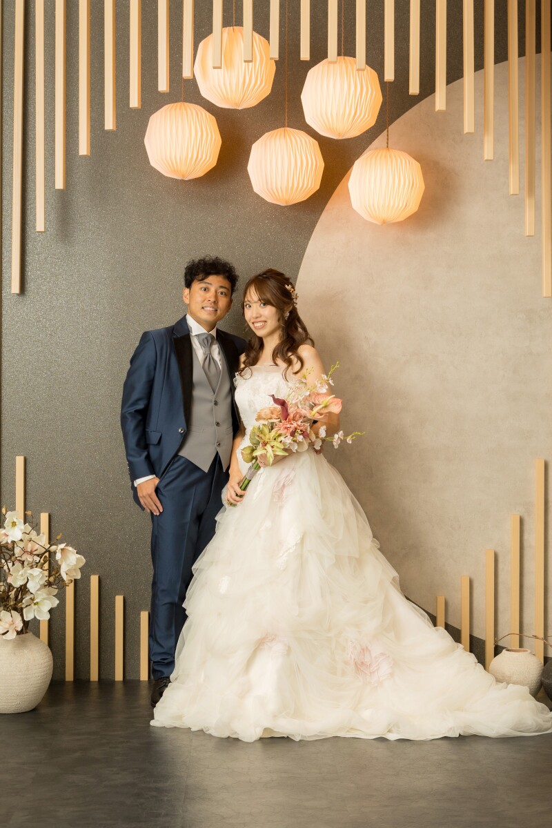 モダンな背景で