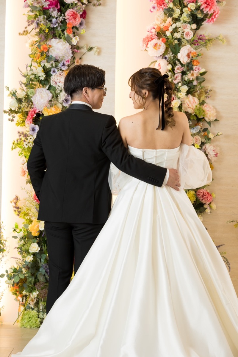 見つめ合いショット