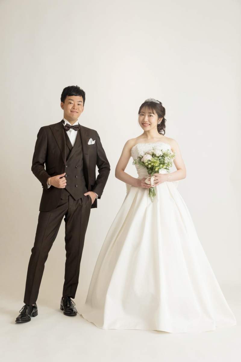 ウェデュングドレスにお衣装チェンジ