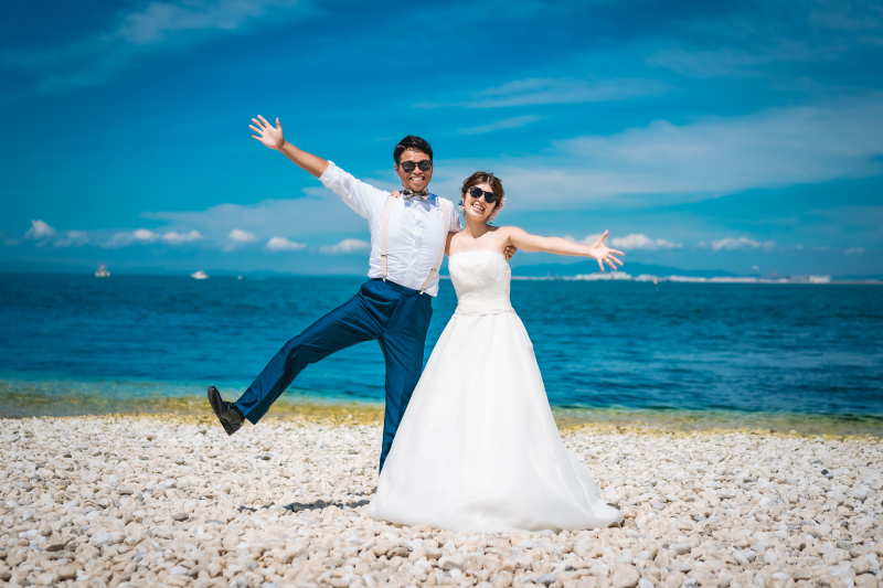 元気いっぱいのサングラスショット♪