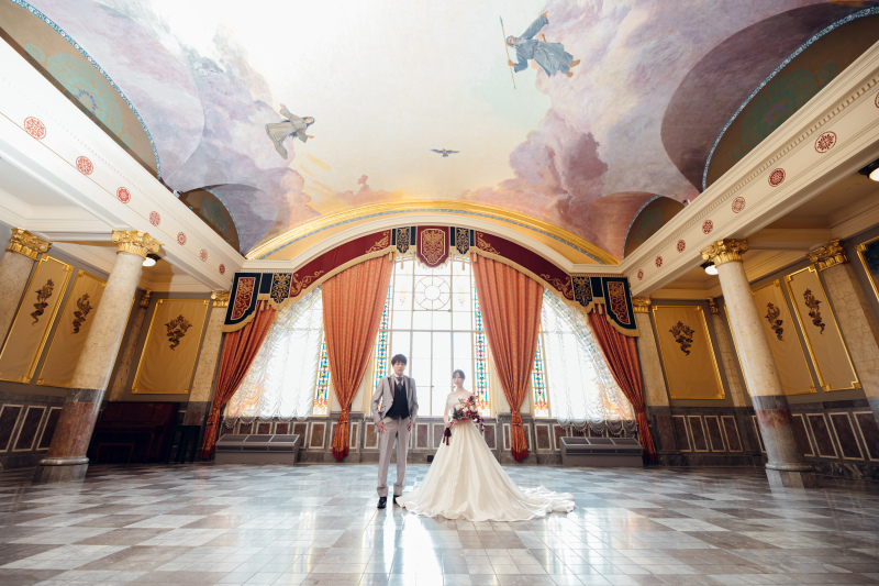 特別室での撮影